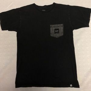 Woven label pocket HUF t-Shirt